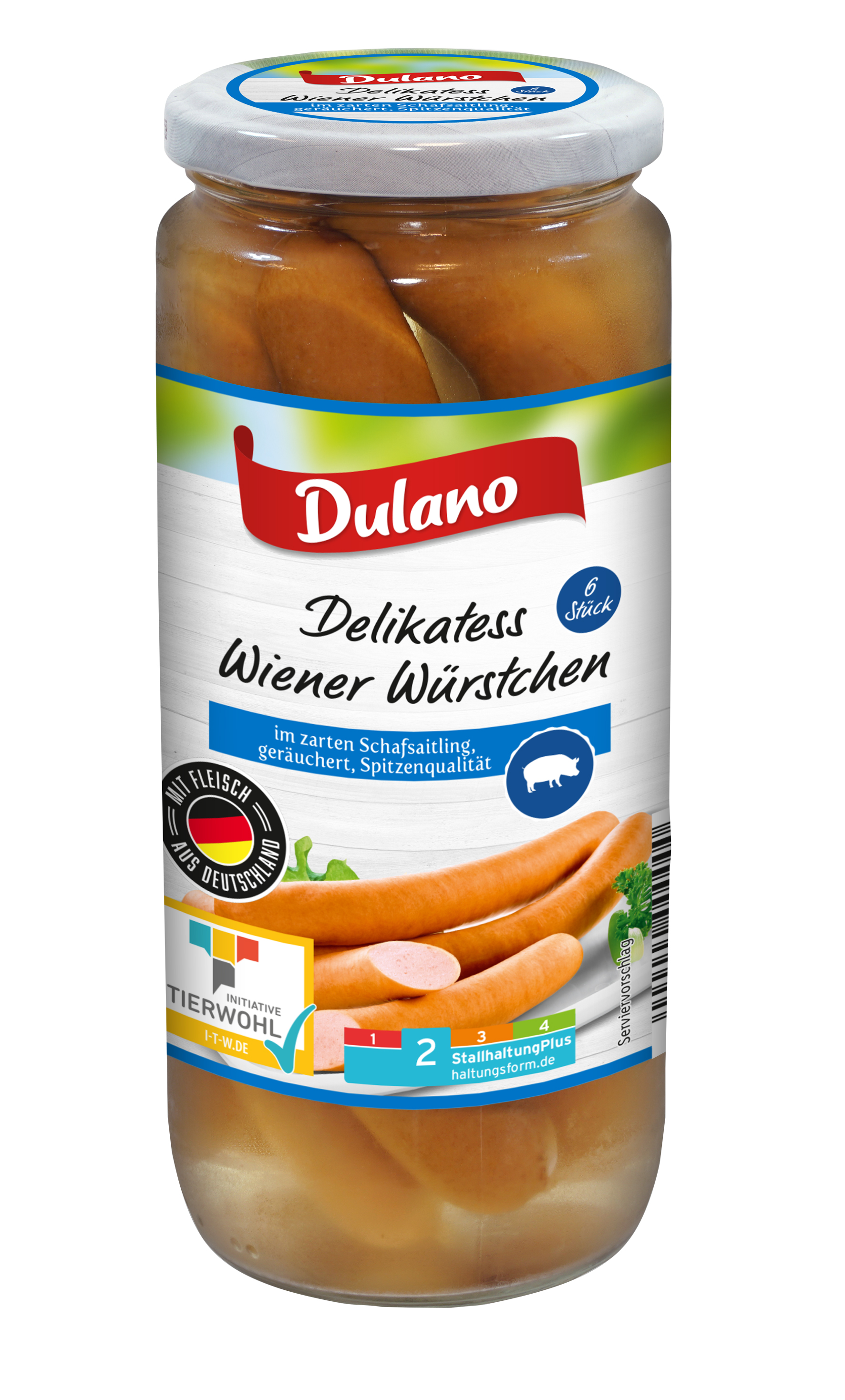 Dulano (Lidl) · Wiener Würstchen (250 Gramm) zur Mühlen Gruppe  Markenvertriebs GmbH Wurst aus Schweinefleisch Lebensmittel / Getränke /  Tabakwaren Fleisch / Wurst / Geflügel Wurstwaren · mynetfair
