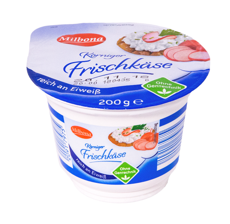 mynetfair Yogurts Cheese/Cheese / / Milbona / Eggs Bechtel · Substitutes Cheese Butter Substitutes Food Tobacco Frischkäse Cheese/Cheese (Lidl) / (200 Substitutes Privatmolkerei / Körniger (Perishable) Milk Beverage / / · / grams) Cream